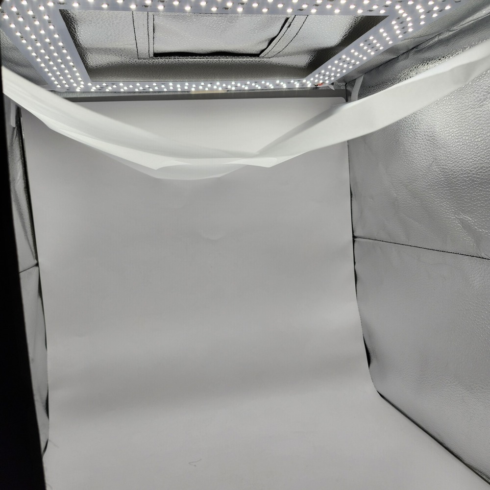 Glendan Photo Studio Light Box Black Portable Folding LED Photography 20"x20" - Picture 3 of 16